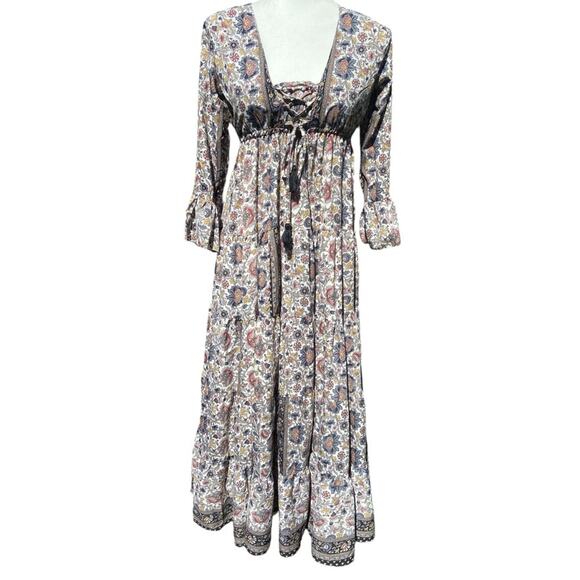 Anthropologie Boemo Floral Maxi Dress Small‎ - Picture 1 of 7